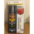 WAHL COLOUR CODED CLIPPER ATTACHMENT COMBS IN CADDY GRADES 1-8