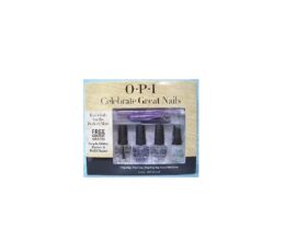 O.P.I Celebrate Great Nails -ChipSkip/Top coat/RapidDry Top Coat/Nail Envy + Pusher&Nail Clipper 3.75ml each