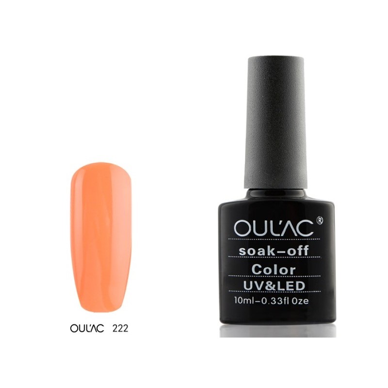 Oulac  Soak – Off Color UV & LED 222 10ml