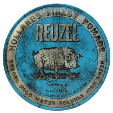 Reuzel Pomade Blue Strong Hold Water Souble High Sheen 35g