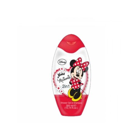 Disney Miss Minnie 2 in 1 Shower Gel & Shampoo 300ml