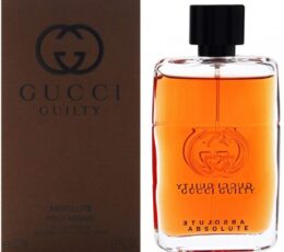 GUCCI GUILTY ABSOLUTE POUR HOMME FOR MEN EDP 50 ML