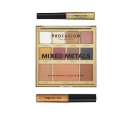 PROFUSION PALETTE SET MIXED METALS GOLD CHROME