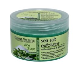 Donna Valente Salt Scrub Aloe Vera & Green Tea 600gr