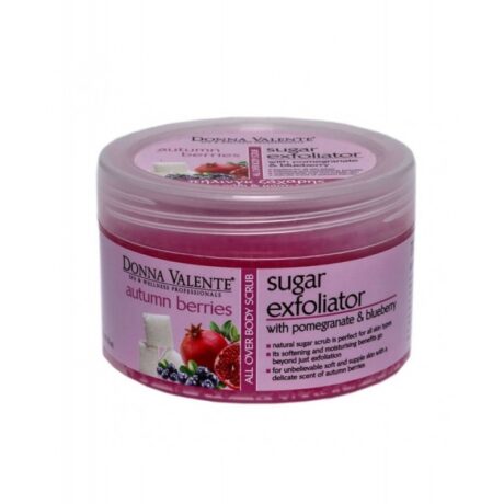 Donna Valente Sugar Scrub Pomegranate & Blueberry 600gr