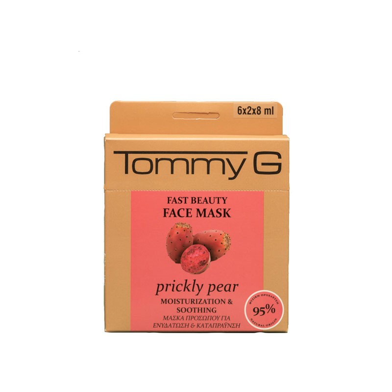 Tommy G Fast Beauty Face Mask Prickly Pear