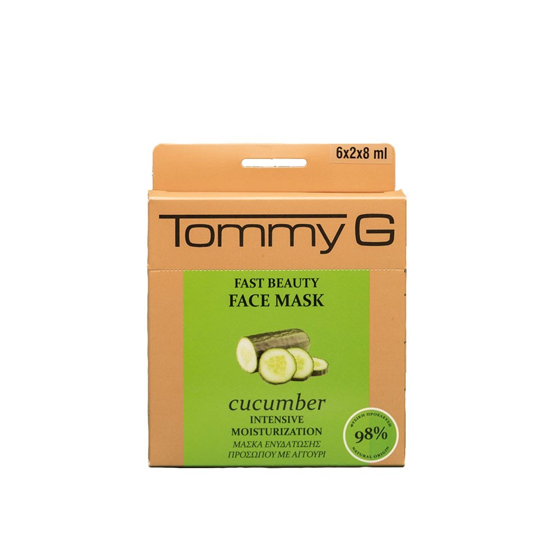 Tommy G Fast Beauty Face Mask Cucumber