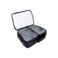 Kiota – Τροχήλατη Επαγγελματική βαλίτσα ομορφιάς 3 in1 BlackCanvas Soft Sided Collection High Quality