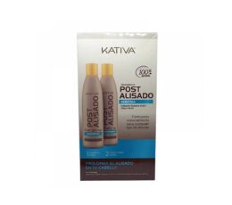 Kativa Straightening Post Treatment Kit (Shampoo 250ml & Conditioner 250ml)