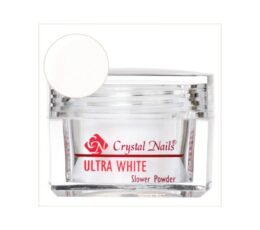Crystal Nails Acrylic, Ultra Soft White Slower Powder 28gr