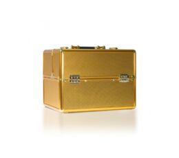 Επαγγελματική βαλίτσα ομορφιάς Classic Plain Gold