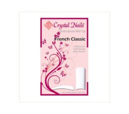 CRYSTAL NAILS TIPS FRENCH CLASSIC 100ΤΜΧ