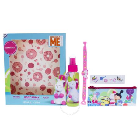 Dispicable me Gift Set Body Spray 100ml+stickers+bracelet+clutch