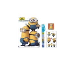 ΣΕΤ Minions Eau De Toilette 9,5 ml & Σελιδοδείκτης & Αυτοκόλλητα!