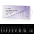 professional gel tips canni 240τεμάχια ,  (CLEAR ALMOND) #02
